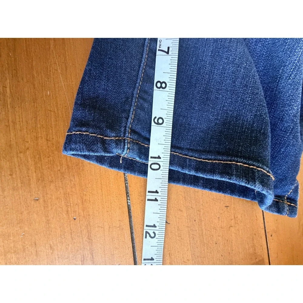 1822 Denim Dark Wash Bermuda Shorts Women's Size 6 Stretch Casual‎ Everyday